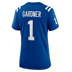 Ahmad Sauce Gardner Indianapolis Colts Women's Team Game Jersey - Royal Jerseys