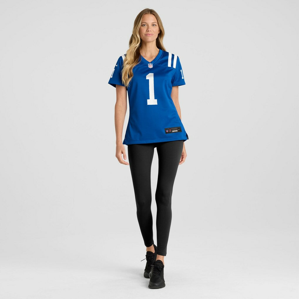 Ahmad Sauce Gardner Indianapolis Colts Women's Team Game Jersey - Royal Jerseys