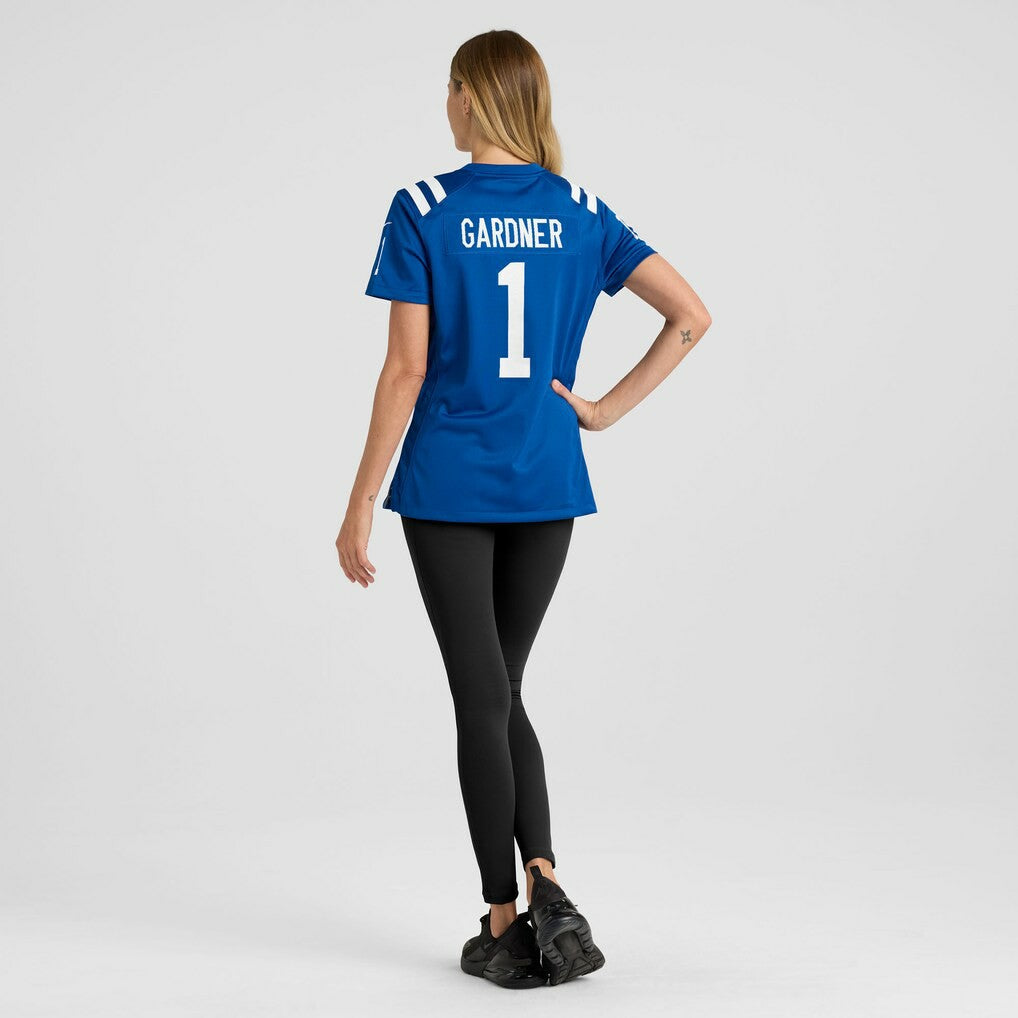 Ahmad Sauce Gardner Indianapolis Colts Women's Team Game Jersey - Royal Jerseys