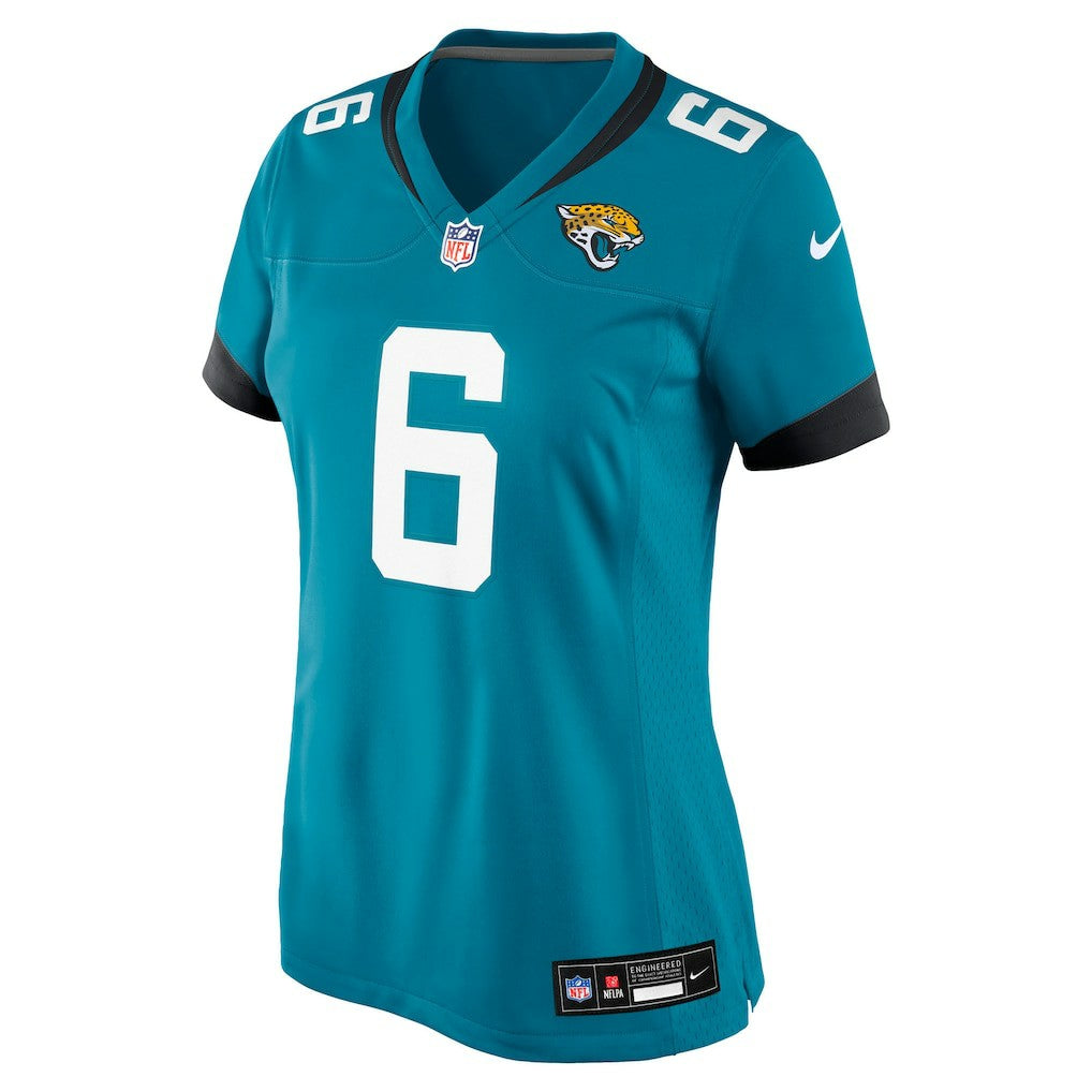 Greg Newsome II Jacksonville Jaguars Women's Team Game Jersey - Teal Jerseys
