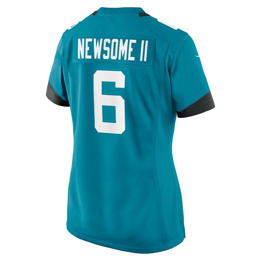 Greg Newsome II Jacksonville Jaguars Women's Team Game Jersey - Teal Jerseys
