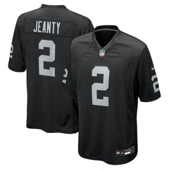 Ashton Jeanty Las Vegas Raiders 2025 NFL Draft First Round Pick Game Jersey - Black Jerseys