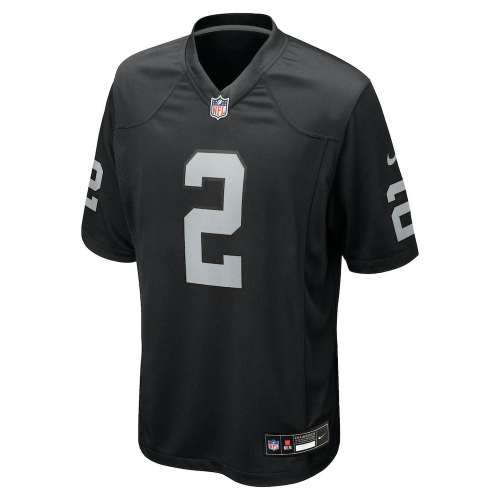 Ashton Jeanty Las Vegas Raiders 2025 NFL Draft First Round Pick Game Jersey - Black Jerseys