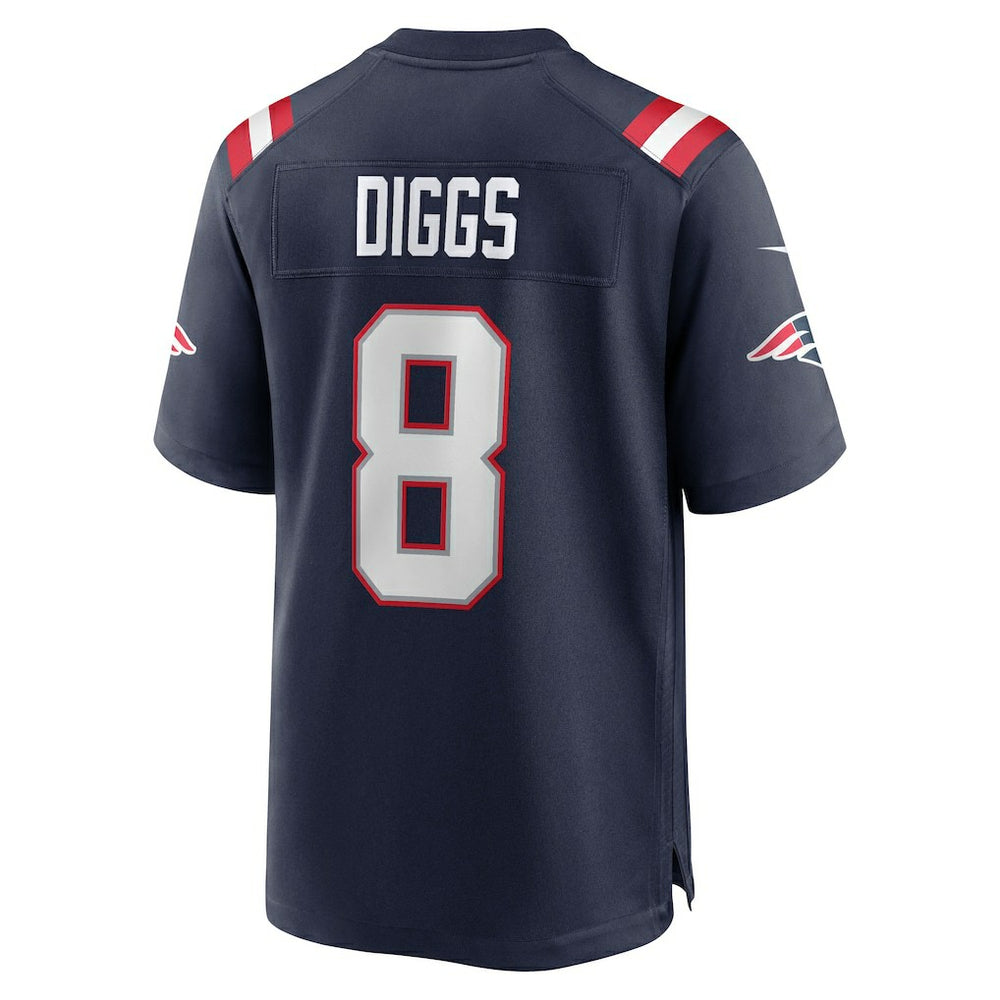 Stefon Diggs New England Patriots Game Jersey - Navy Jerseys