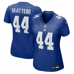 Cam Skattebo New York Giants Women's Team Game Player Jersey - Royal Jerseys