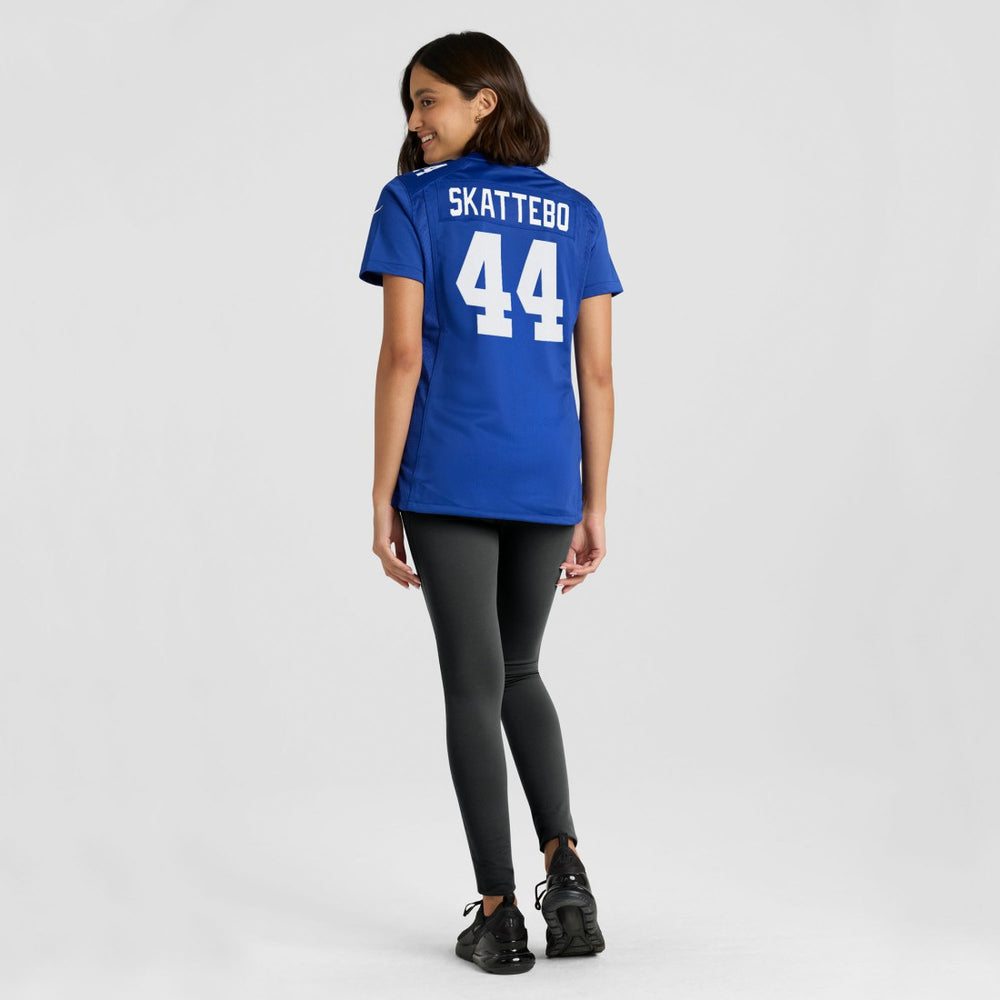 Cam Skattebo New York Giants Women's Team Game Player Jersey - Royal Jerseys