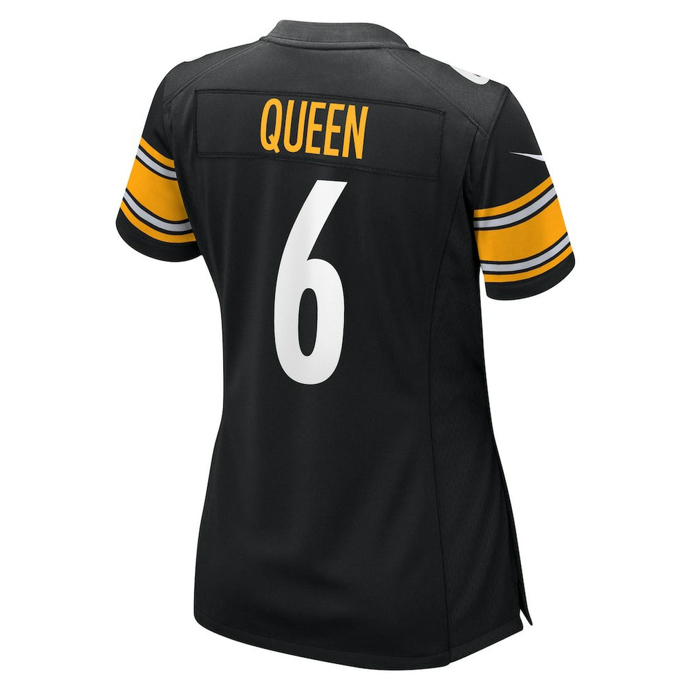 Patrick Queen Pittsburgh Steelers Women's Game Player Jersey - Black Jerseys