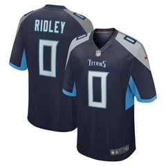 Calvin Ridley Tennessee Titans Game Player Jersey - Navy Jerseys