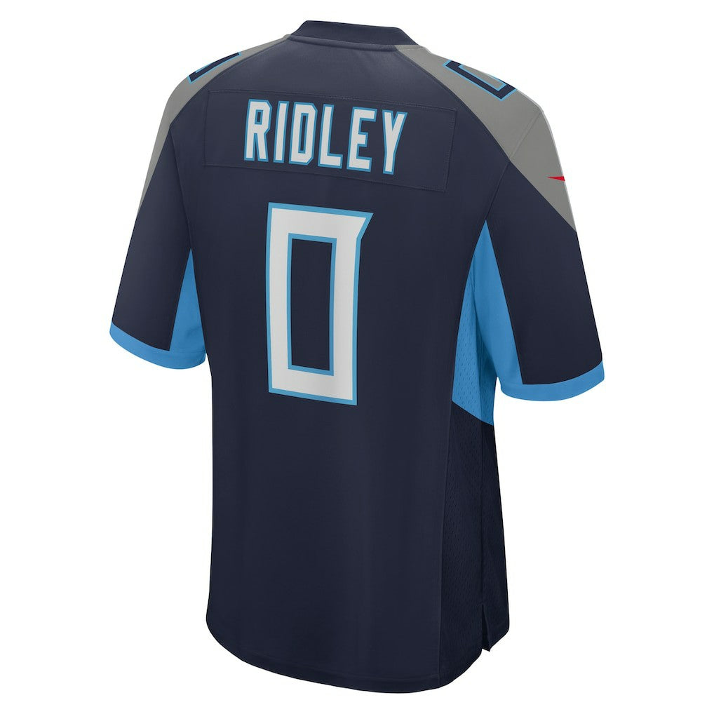 Calvin Ridley Tennessee Titans Game Player Jersey - Navy Jerseys