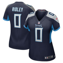 Calvin Ridley Tennessee Titans Women's Game Player Jersey - Navy Jerseys
