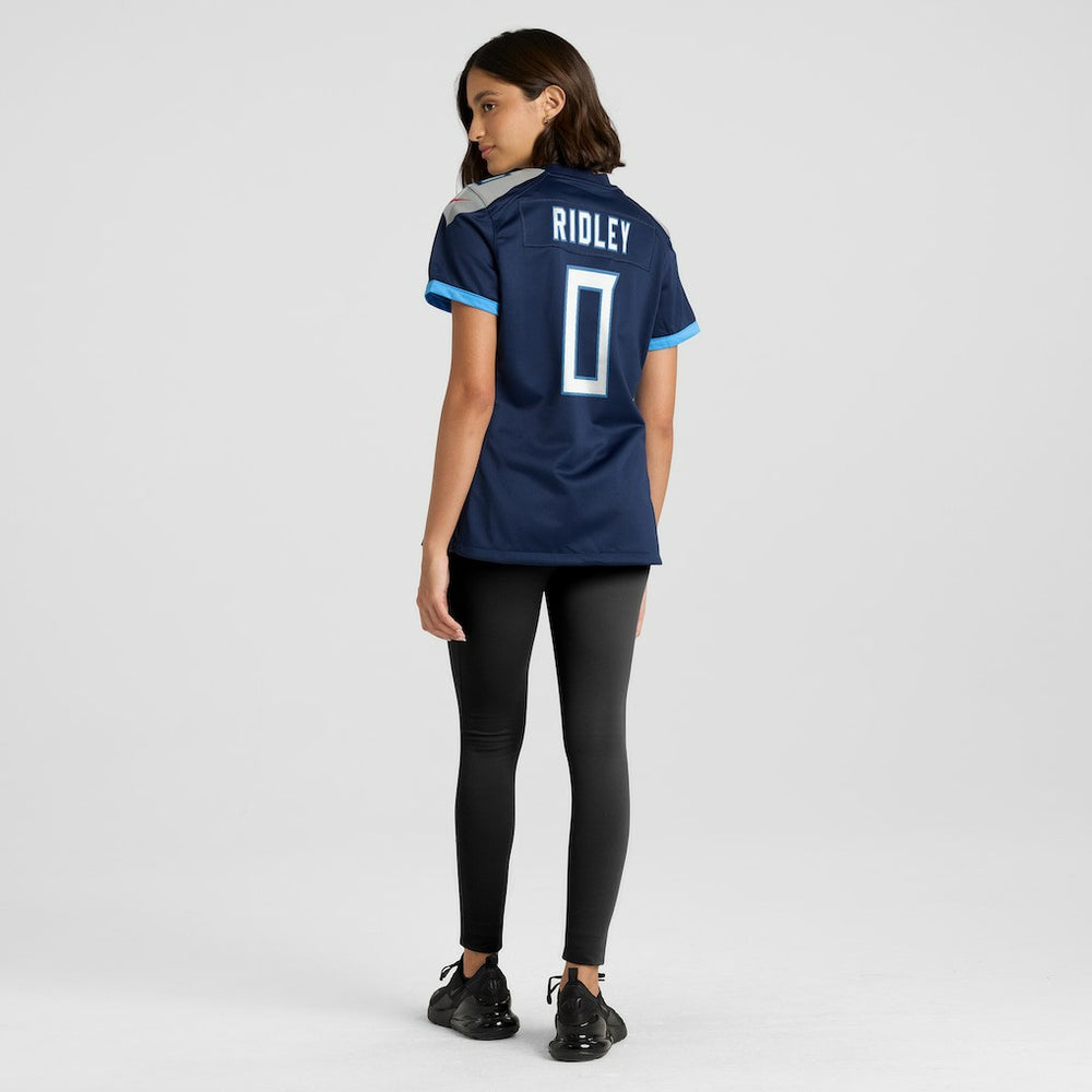 Calvin Ridley Tennessee Titans Women's Game Player Jersey - Navy Jerseys