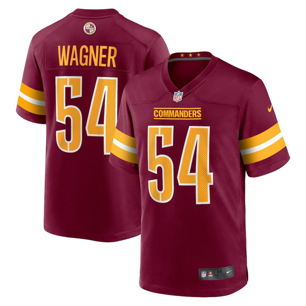 Bobby Wagner Washington Commanders Game Player Jersey - Burgundy Jerseys