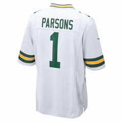 Micah Parsons Green Bay Packers Game Player Jersey - White Jerseys