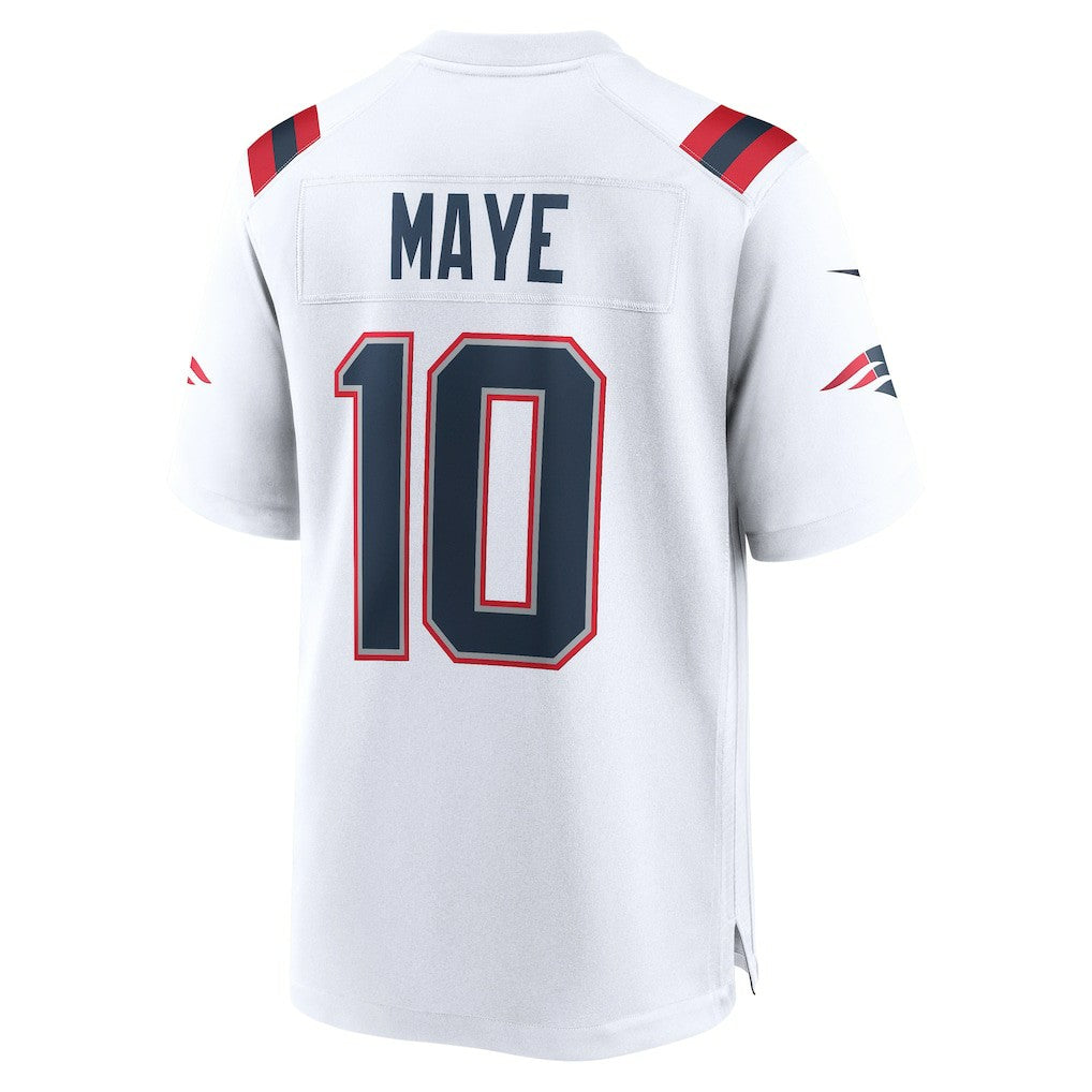 Drake Maye New England Patriots Player Game Jersey - White Jerseys