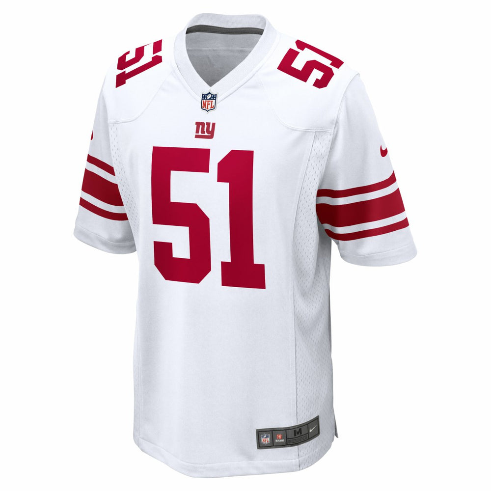 Abdul Carter New York Giants First Round Pick Game Jersey - White Jerseys