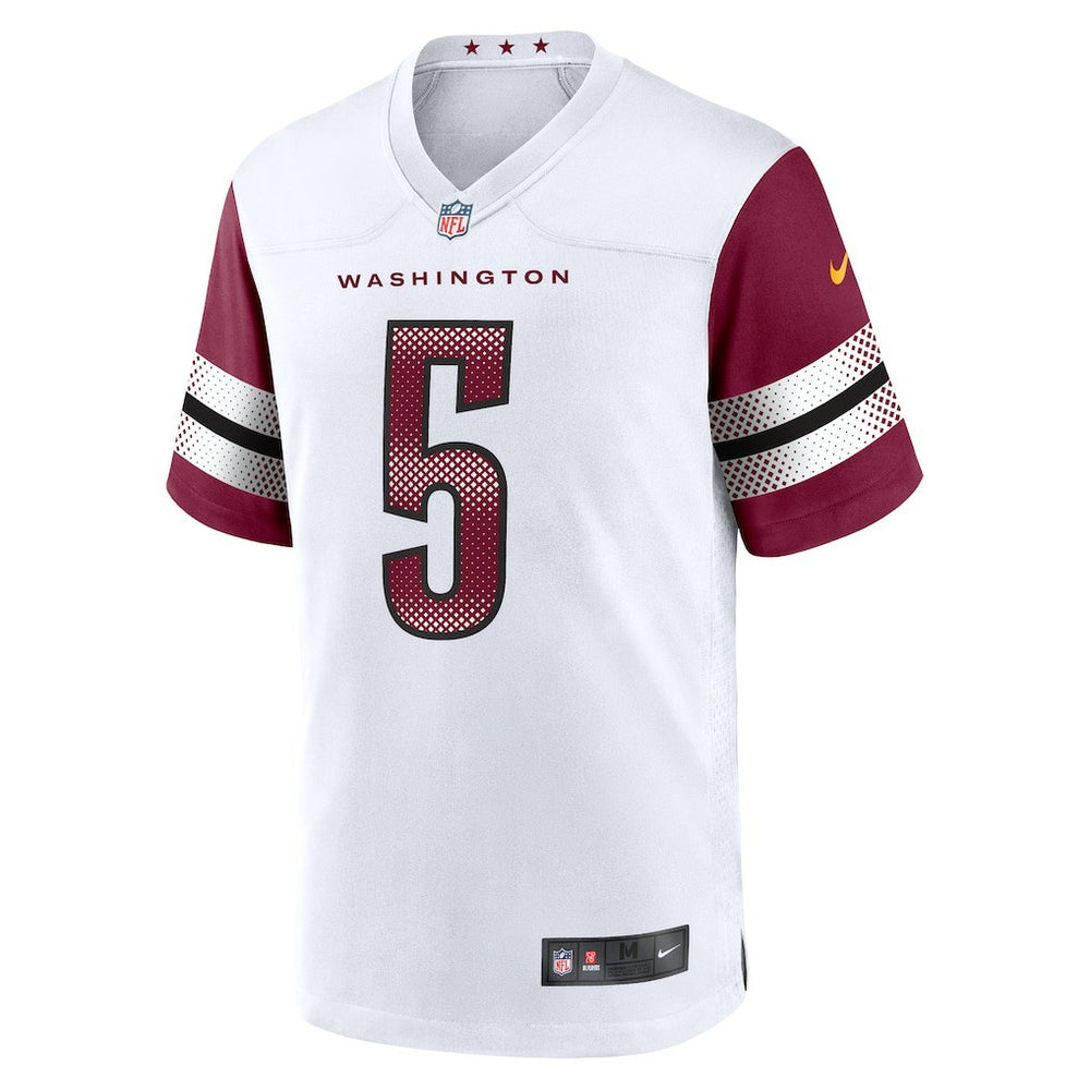Jayden Daniels Washington Commanders Player Game Jersey - White Jerseys
