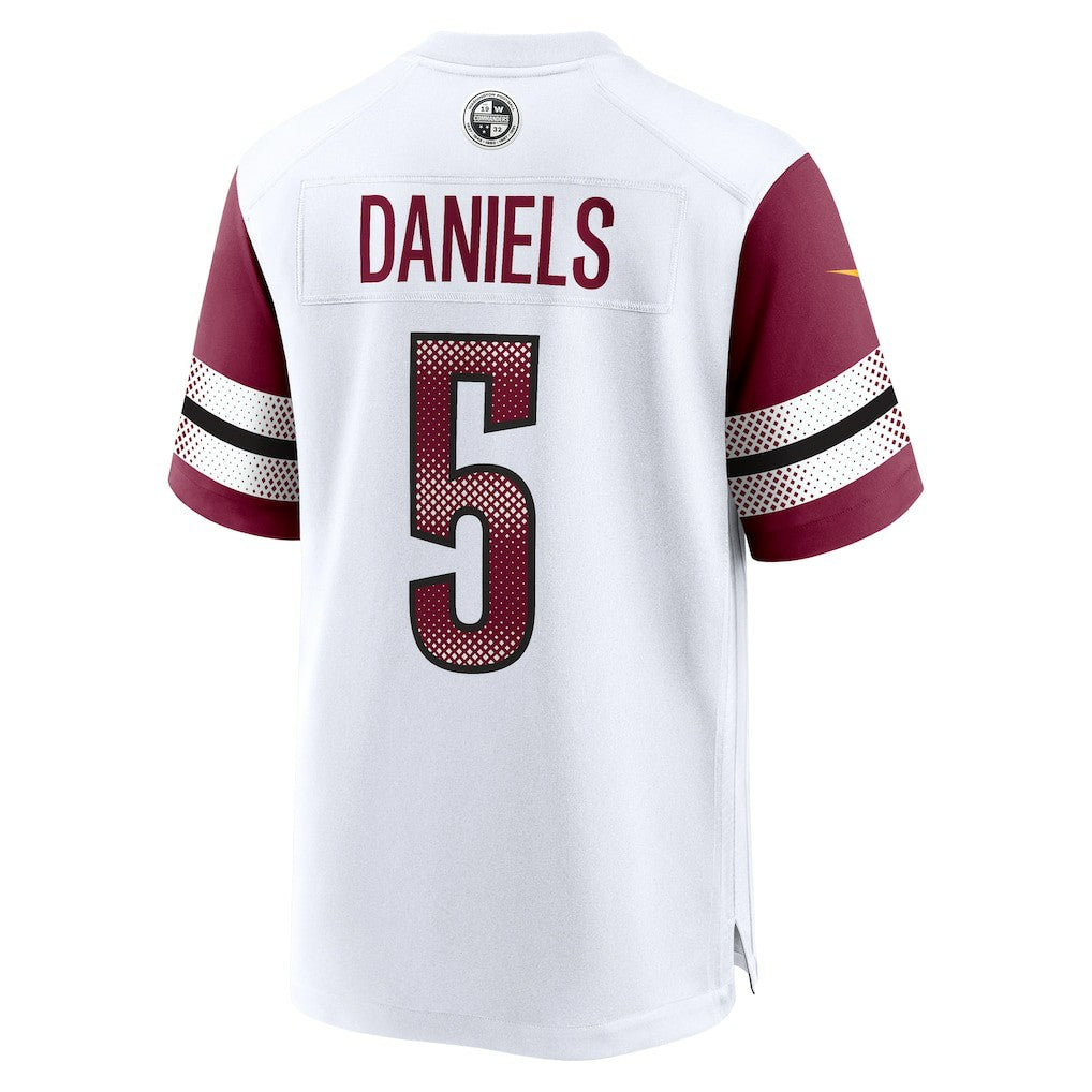 Jayden Daniels Washington Commanders Player Game Jersey - White Jerseys