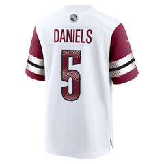 Jayden Daniels Washington Commanders Player Game Jersey - White Jerseys