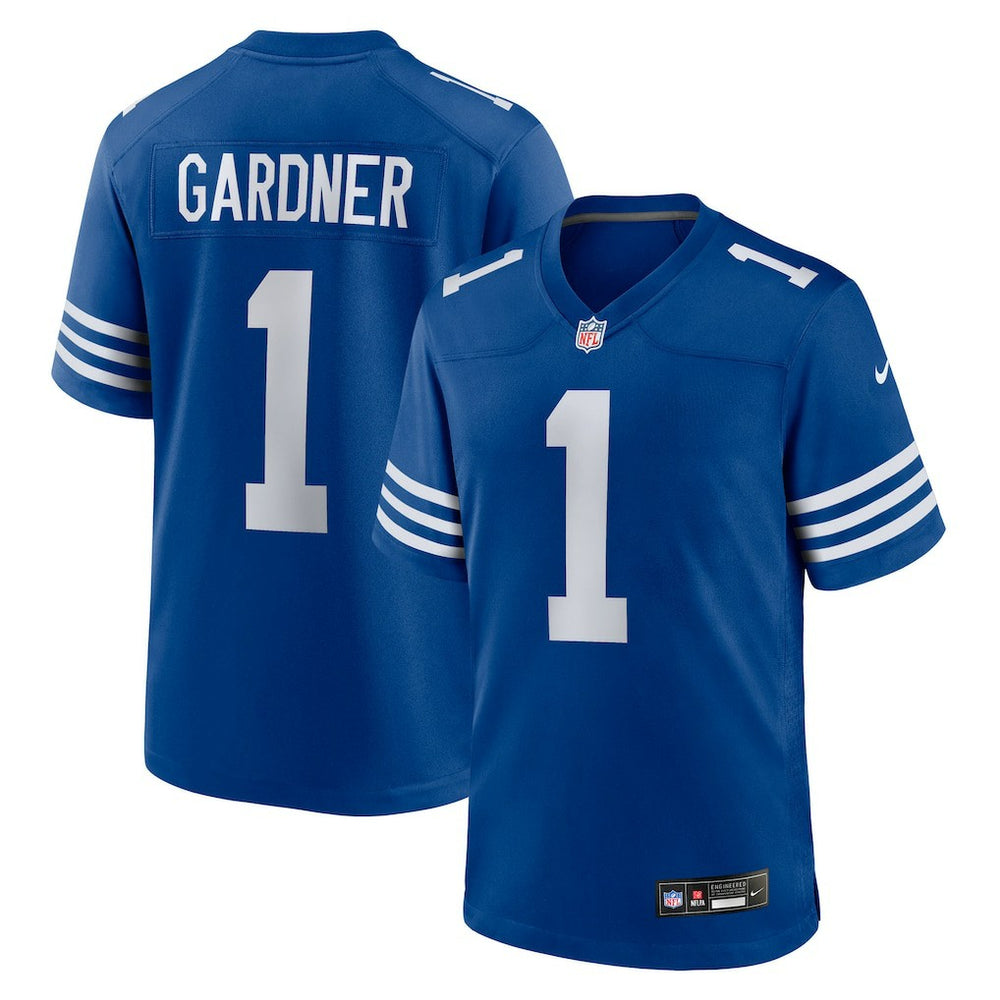 Ahmad Sauce Gardner Indianapolis Colts Alternate Game Jersey - Royal Jerseys