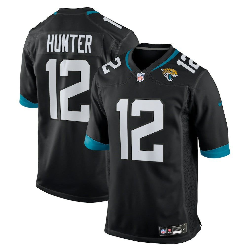 Travis Hunter Jacksonville Jaguars 2025 NFL Draft First Round Pick Alternate Game Player Jersey - Black Jerseys