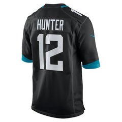 Travis Hunter Jacksonville Jaguars 2025 NFL Draft First Round Pick Alternate Game Player Jersey - Black Jerseys