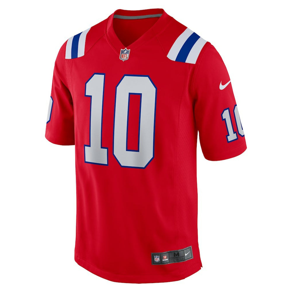 Drake Maye New England Patriots Player Game Jersey - Red Jerseys