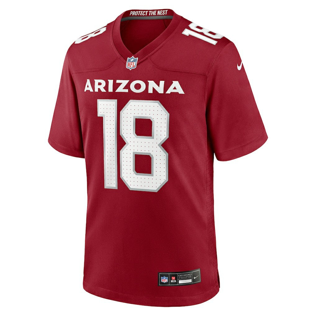 Marvin Harrison Jr. Arizona Cardinals Player Game Jersey - Cardinal Jerseys