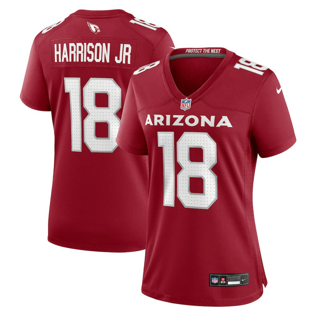 Marvin Harrison Jr. Arizona Cardinals Women's Player Game Jersey - Cardinal Jerseys