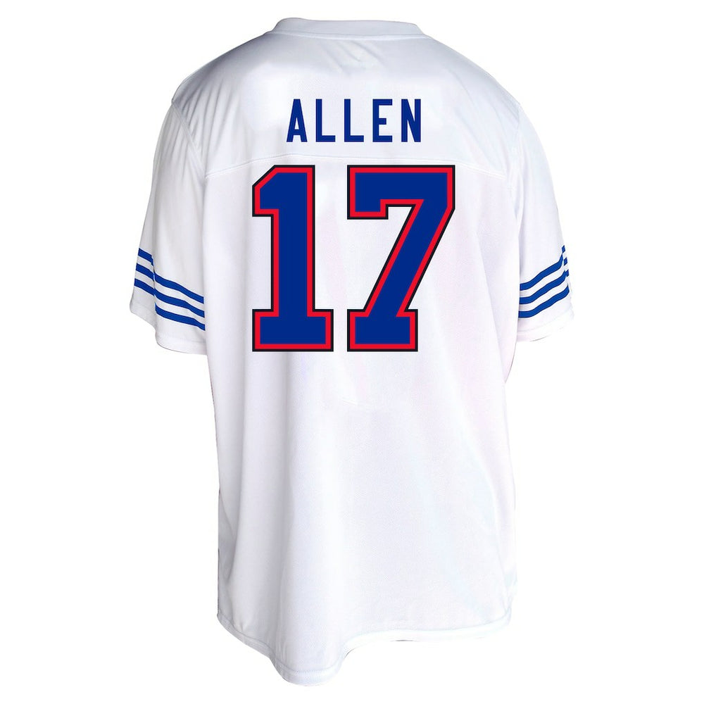 Josh Allen Buffalo Bills Women's Plus Size Fashion Jersey - White Jerseys