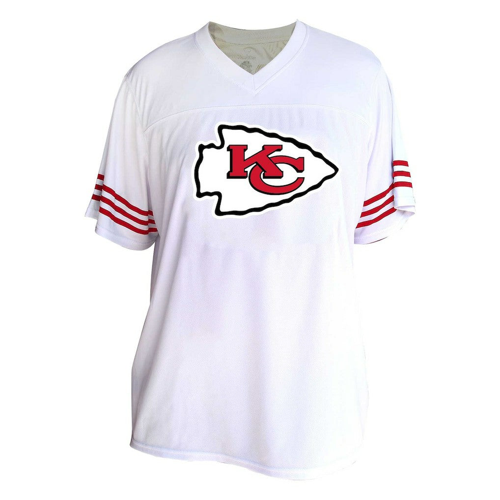 Patrick Mahomes Kansas City Chiefs Women's Plus Size Fashion Jersey - White Jerseys