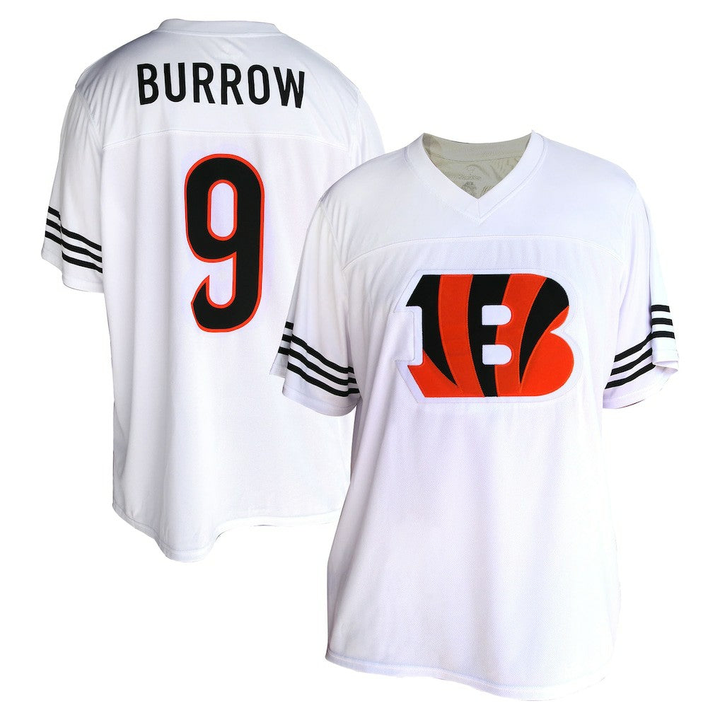 Joe Burrow Cincinnati Bengals Women's Plus Size Fashion Jersey - White Jerseys