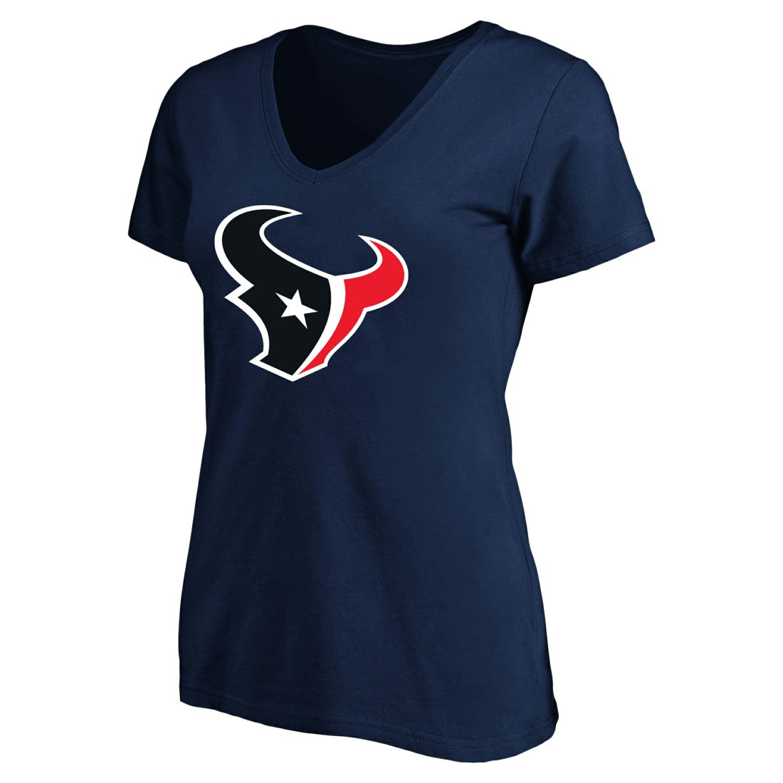 C.J. Stroud Houston Texans Women's Plus Size Fair Catch Name & Number Scoop Neck T-Shirt - Navy T-shirts