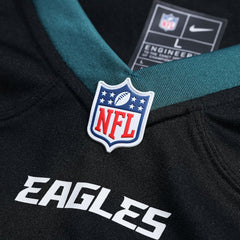 Saquon Barkley Philadelphia Eagles Alternate Game Jersey - Black Jerseys