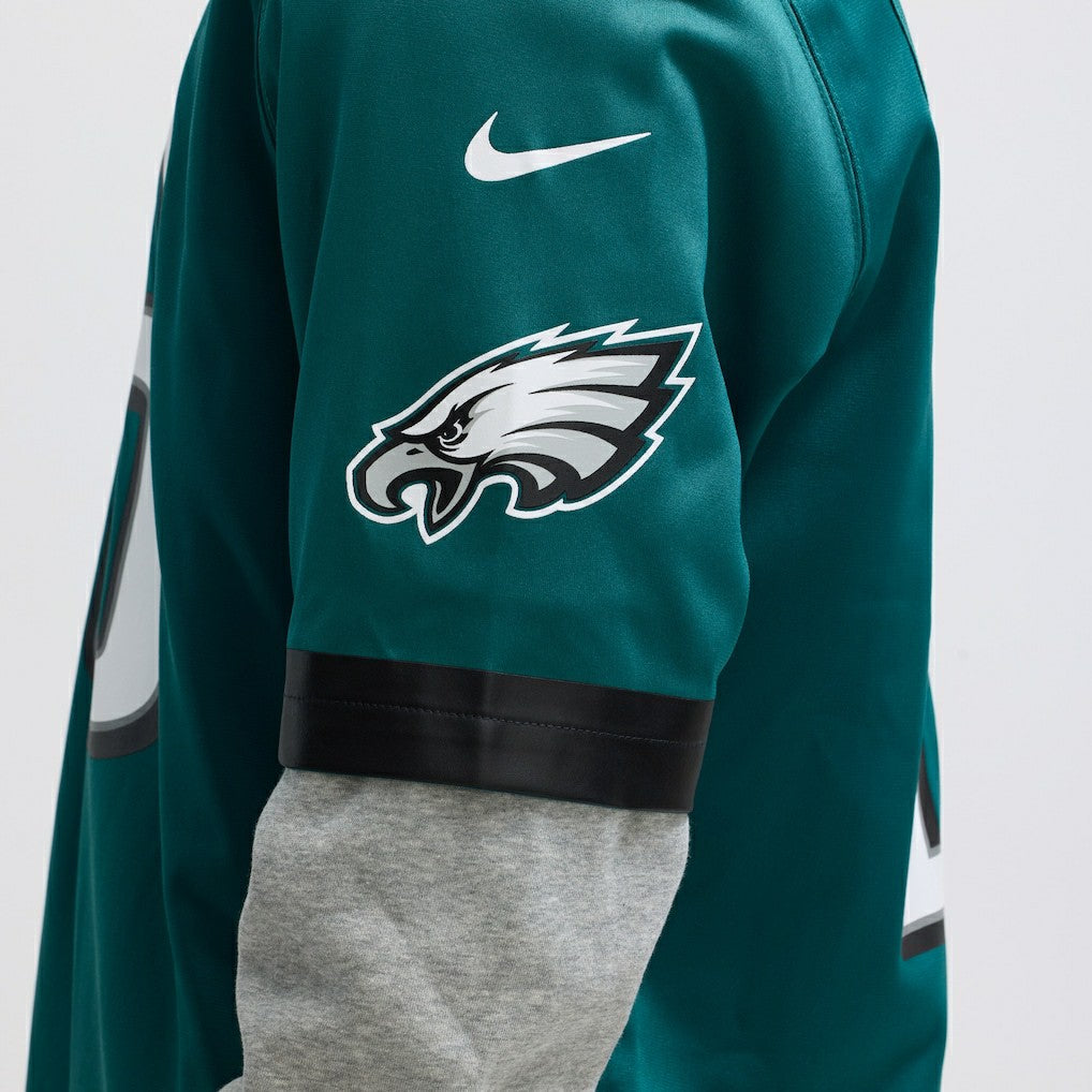 Saquon Barkley Philadelphia Eagles Game Player Jersey - Midnight Green Jerseys
