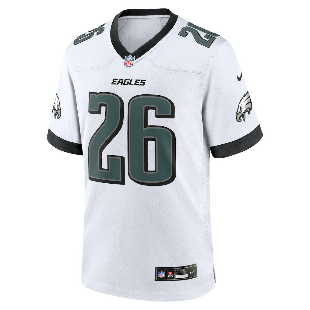 Saquon Barkley Philadelphia Eagles Game Jersey - White Jerseys