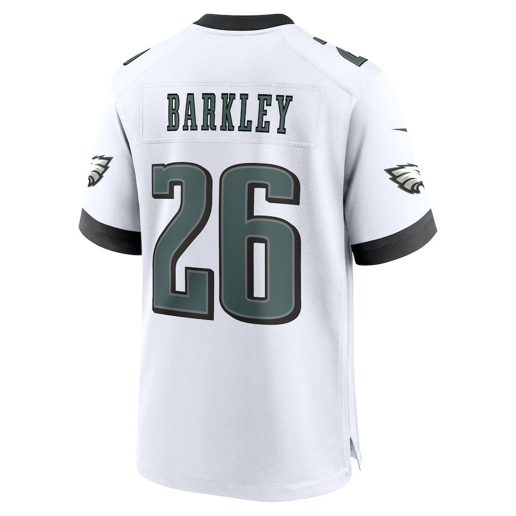 Saquon Barkley Philadelphia Eagles Game Jersey - White Jerseys