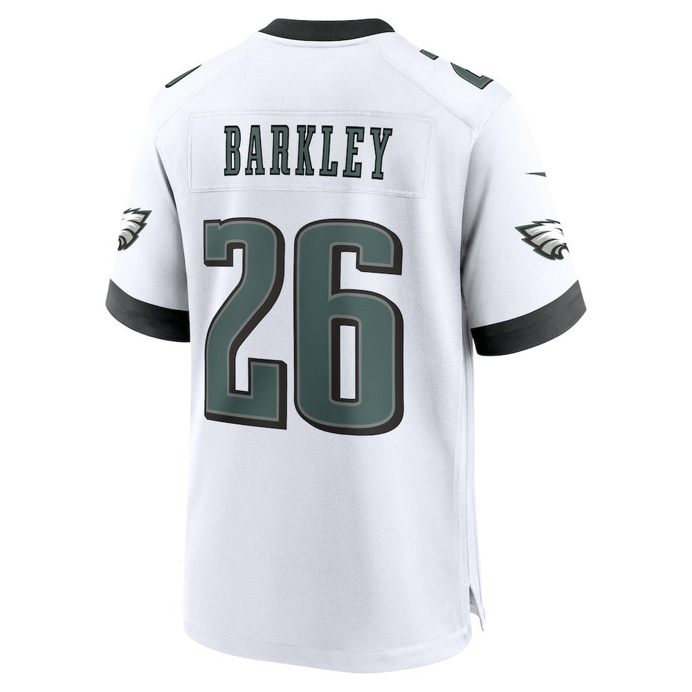 Saquon Barkley Philadelphia Eagles Game Jersey - White Jerseys