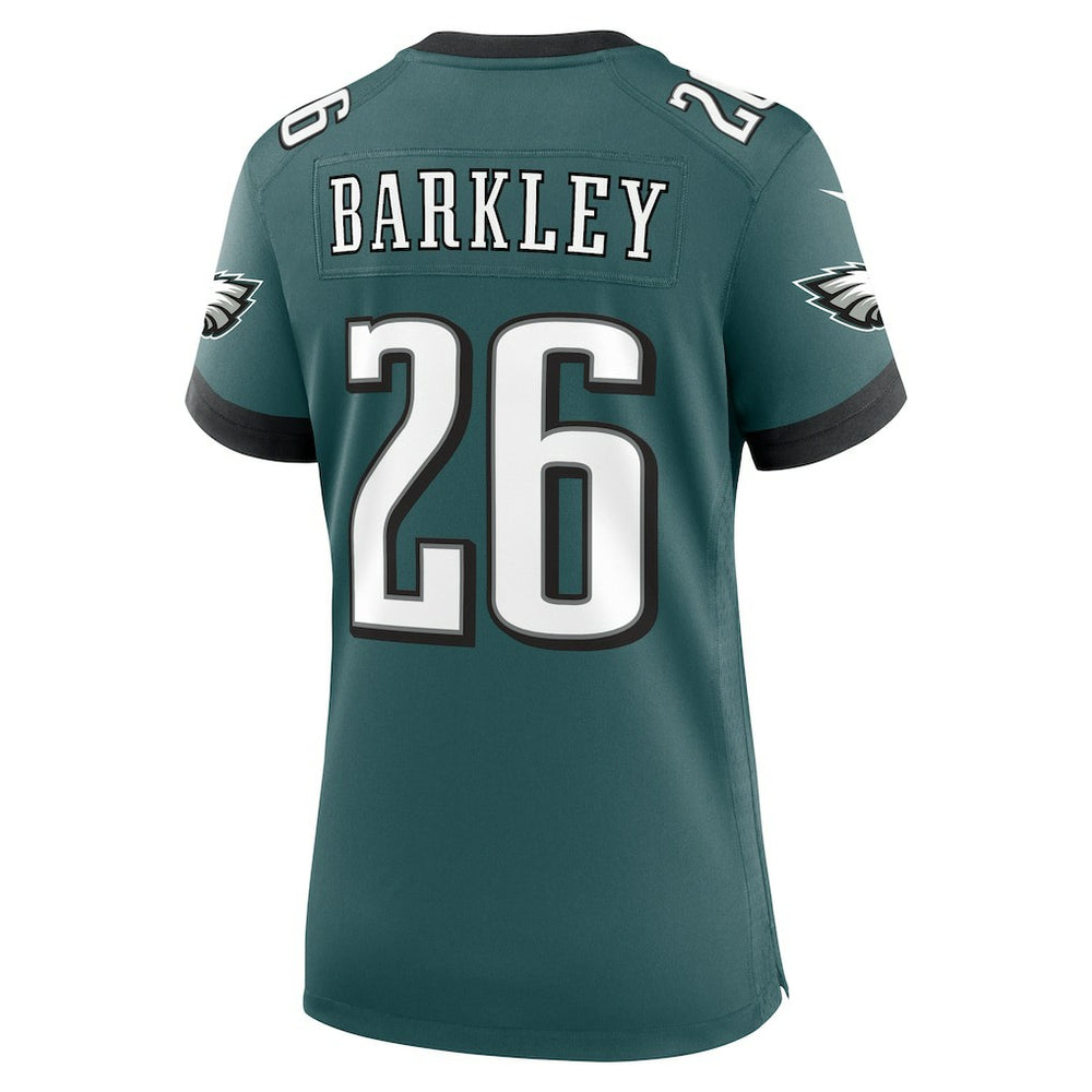Saquon Barkley Philadelphia Eagles Women's Game Player Jersey - Midnight Green Jerseys