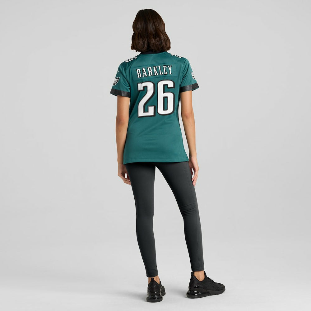Saquon Barkley Philadelphia Eagles Women's Game Player Jersey - Midnight Green Jerseys