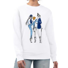 Kansas City Royals G-III 4Her by Carl Banks Women's Baseball Girls Fleece Pullover Sweatshirt - White Pullover
