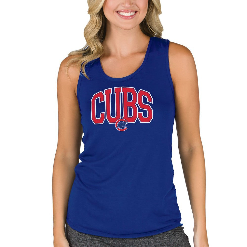 Chicago Cubs Concepts Sport Women's Marathon Racerback Tank Top - Royal Tanks