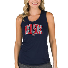 Boston Red Sox Concepts Sport Women's Marathon Racerback Tank Top - Navy Tanks