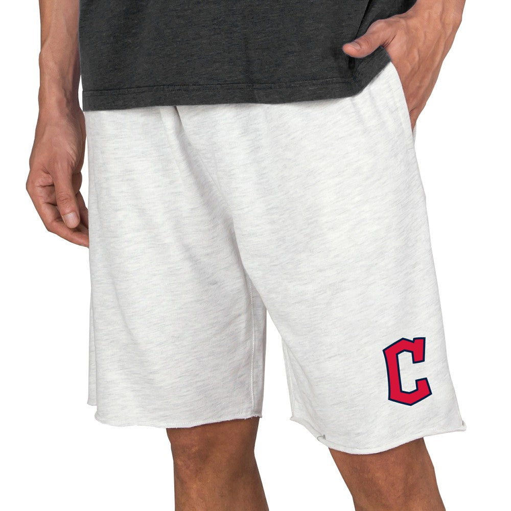 Cleveland Guardians Concepts Sport Mainstream Terry Tri-Blend Shorts - Oatmeal Shorts