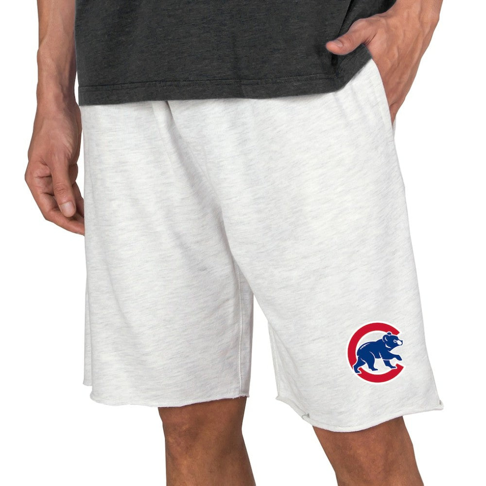 Chicago Cubs Concepts Sport Mainstream Terry Tri-Blend Shorts - Oatmeal Shorts