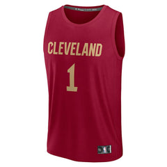 Max Strus Cleveland Cavaliers Fast Break Player Jersey Icon Editi- Wine - Fanatics outlet