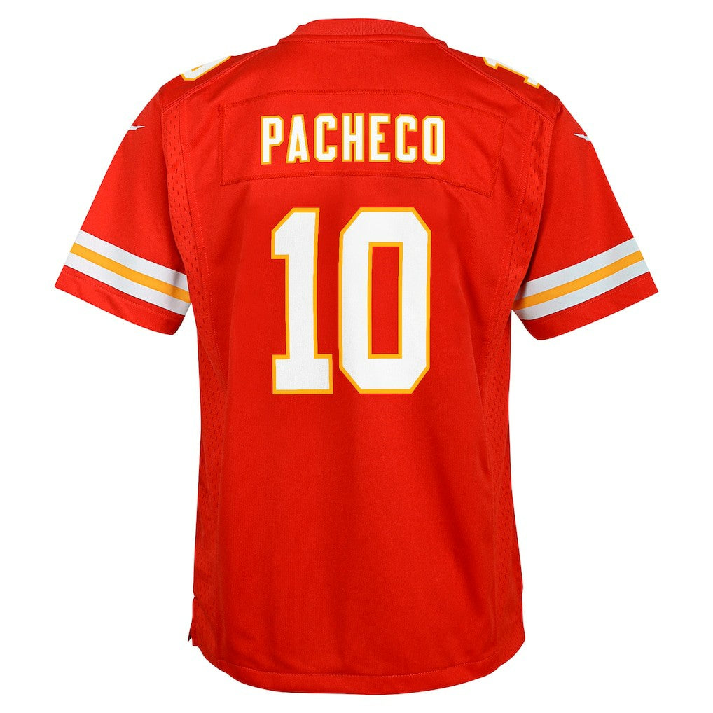 Isiah Pacheco Kansas City Chiefs Youth Game Jersey - Red Jerseys