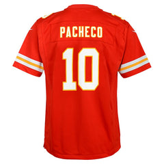 Isiah Pacheco Kansas City Chiefs Youth Game Jersey - Red Jerseys