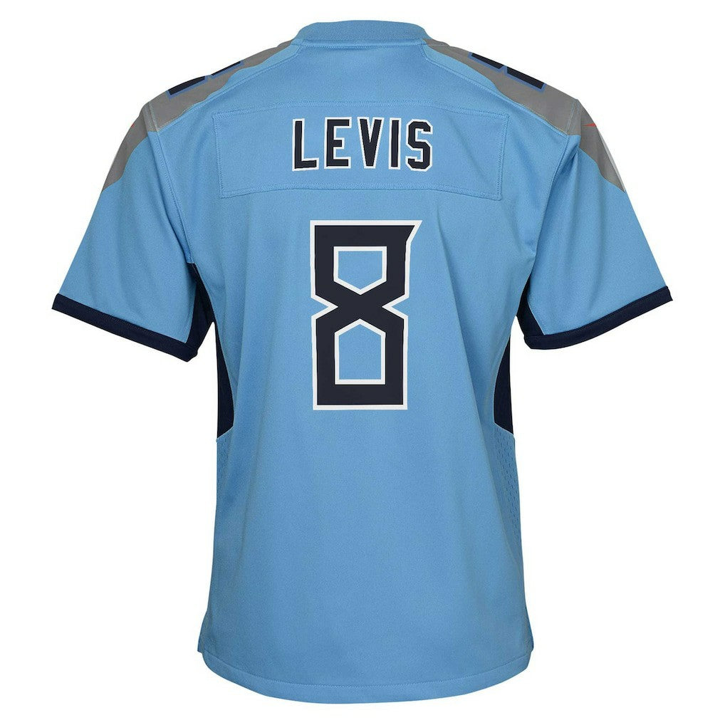 Will Levis Tennessee Titans Youth Game Jersey - Light Blue Jerseys