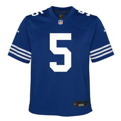 Anthony Richardson Sr. Indianapolis Colts Youth Game Jersey - Royal Jerseys