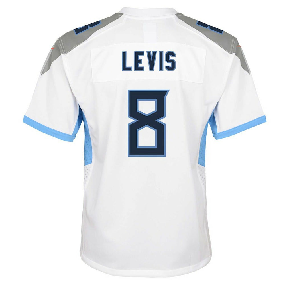 Will Levis Tennessee Titans Youth Game Jersey - White Jerseys